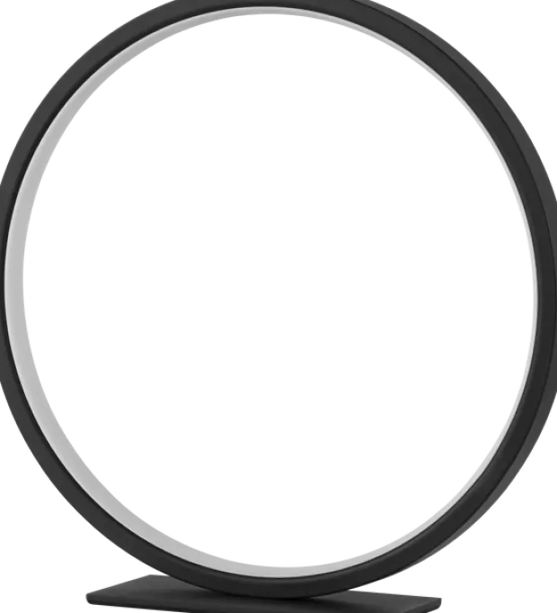 Circle Uno LED bordlampe 29cm sort
