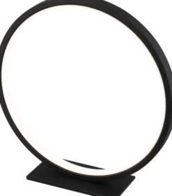 Circle Uno LED bordlampe 29cm sort
