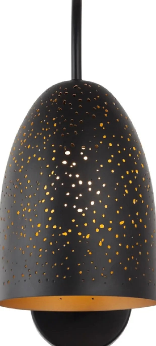 Clint New vegglampe 12cm sort