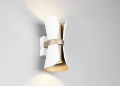 Coat vegglampe 21cm hvit