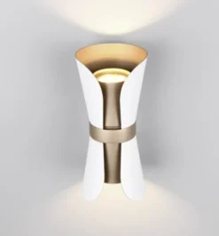 Coat vegglampe 21cm hvit