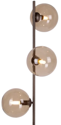 Cobe II gulvlampe 150cm coffee/brun