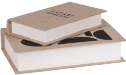 Coffee books moments 2pk. beige