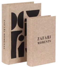 Coffee books moments 2pk. beige