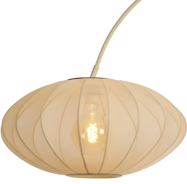 Corina Arc gulvlampe 192cm beige