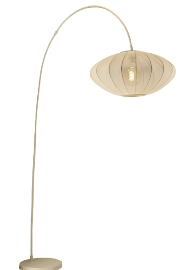 Corina Arc gulvlampe 192cm beige