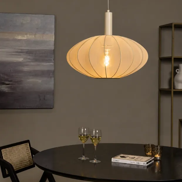 Corina taklampe 50cm beige