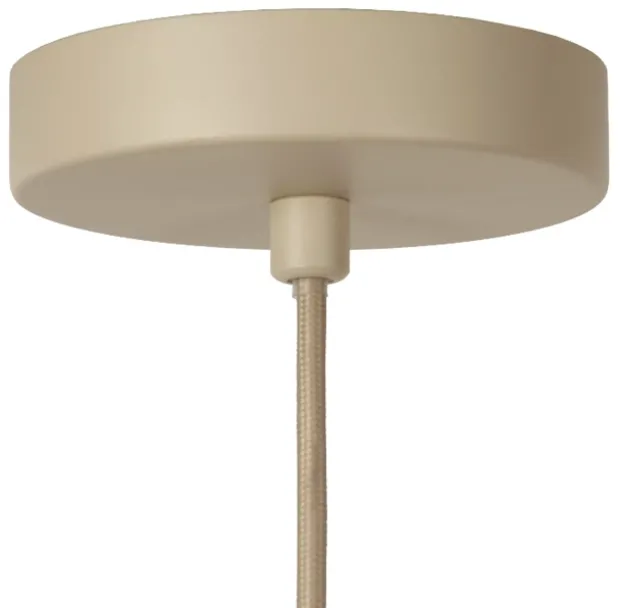 Corina taklampe 50cm beige