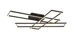 Corso LED plafond taklampe 66cm sort