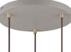 Daniella taklampe rondell 3lys 30cm natur