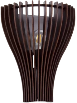 Daniella vegglampe 30cm valnøtt