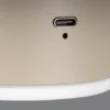 Davey LED oppladbar vegglampe 16cm beige