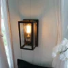 Dovre vegglampe 25cm sort