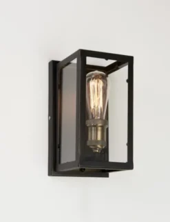 Dovre vegglampe 25cm sort
