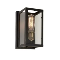 Dovre vegglampe 25cm sort