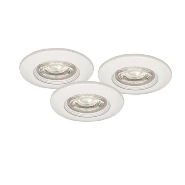 Downlight LED MD-99 IP44 3pk. hvit