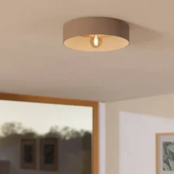Duaia plafond taklampe 42cm beige