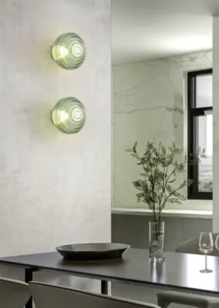 Earl LED oppladbar vegglampe 15,5cm grønn