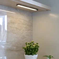 Easy LED oppladbar armatur benkbelysning 40cm sort