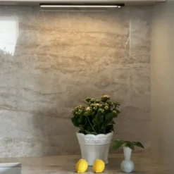 Easy LED oppladbar armatur benkbelysning 40cm sort