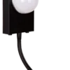 Elma LED vegglampe med lesearm 12cm grå