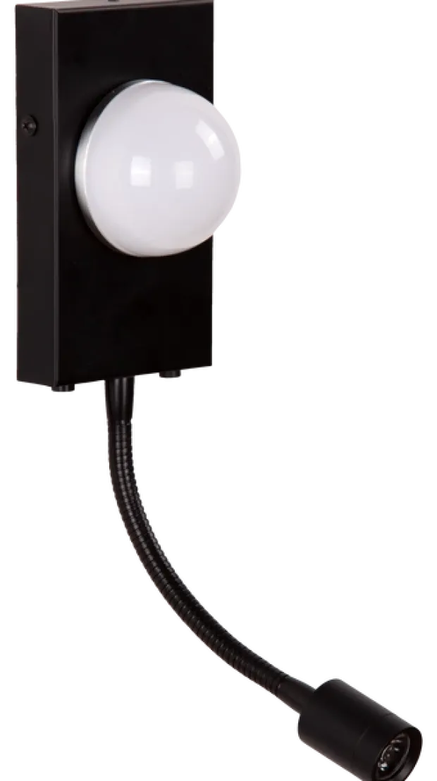 Elma LED vegglampe med lesearm 20cm hvit