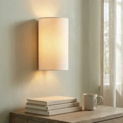 Elma vegglampe 12cm hvit