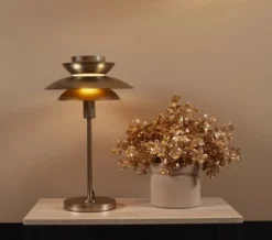 Embla bordlampe messing