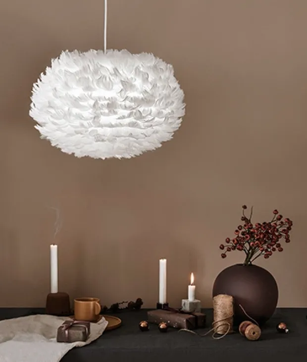 Eos skjerm medium 45cm hvit