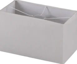 Erle skjerm rektangel 30cm beige