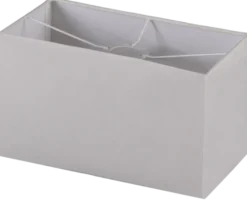 Erle skjerm rektangel 35cm beige