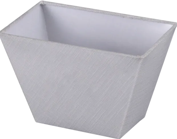 Erle skjerm rektangel 20cm hvit