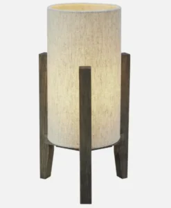 Eruca bordlampe 34cm brun