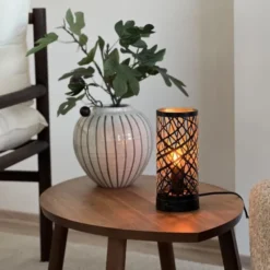 Esmeralda bordlampe 20cm sort