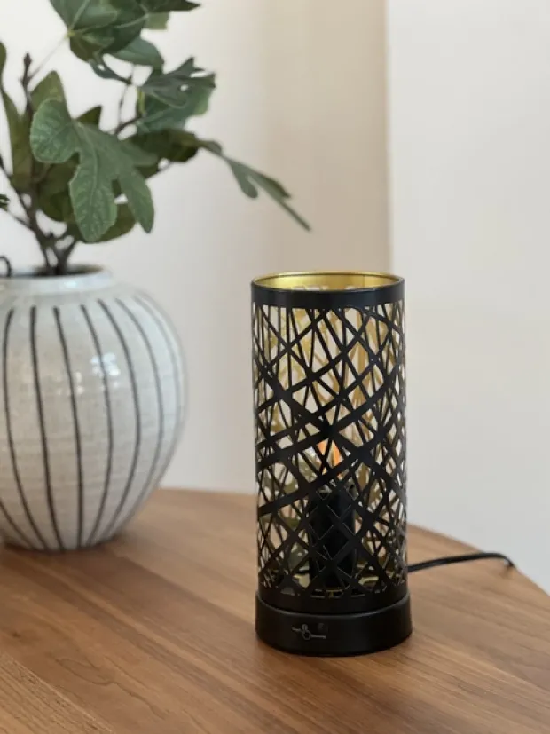 Esmeralda bordlampe 20cm sort