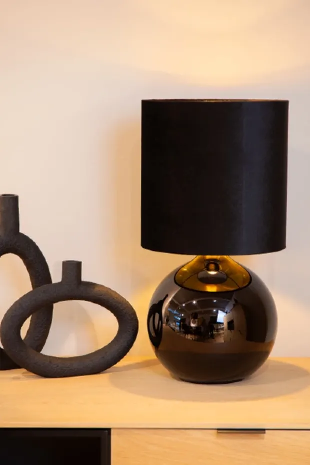Esterad bordlampe 47cm sort