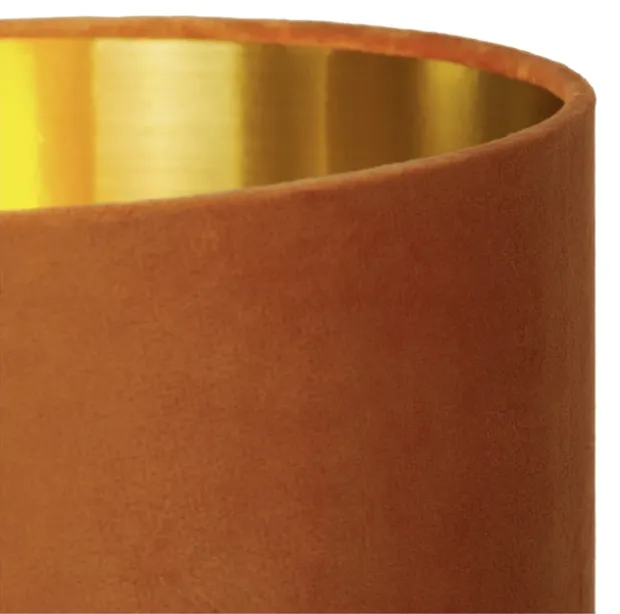 Esterad gulvlampe 65cm oransje