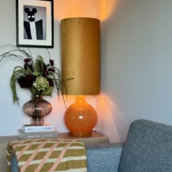 Esterad gulvlampe 100cm oransje