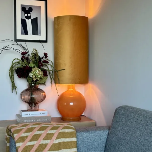 Esterad gulvlampe 100cm oransje