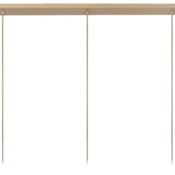 Esterel taklampe rekke 116cm beige