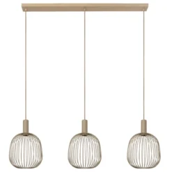 Esterel taklampe rekke 116cm beige