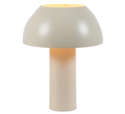 Evita bordlampe 38,5cm beige