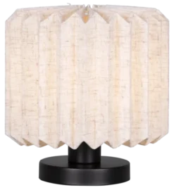 Fleur bordlampe 22cm sort