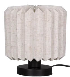 Fleur bordlampe 22cm sort
