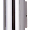 Flow vegglampe 2lys krom