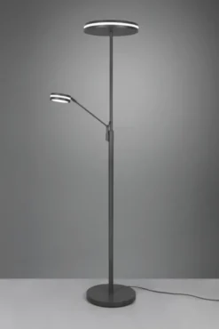 Franklin LED uplight 2lys 180cm grå