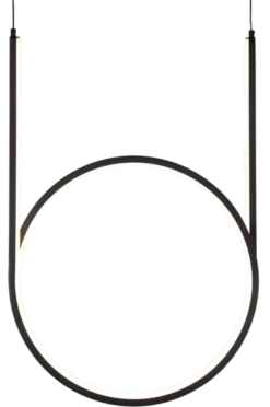 Gerald LED taklampe 44cm sort