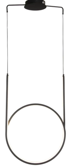 Gerald LED taklampe 44cm sort