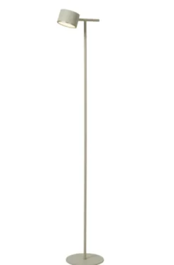 Gian LED leselampe gulv 130cm beige