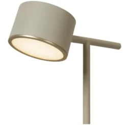 Gian LED leselampe gulv 130cm beige